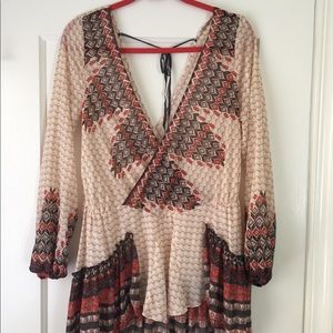 Free People boho blouse